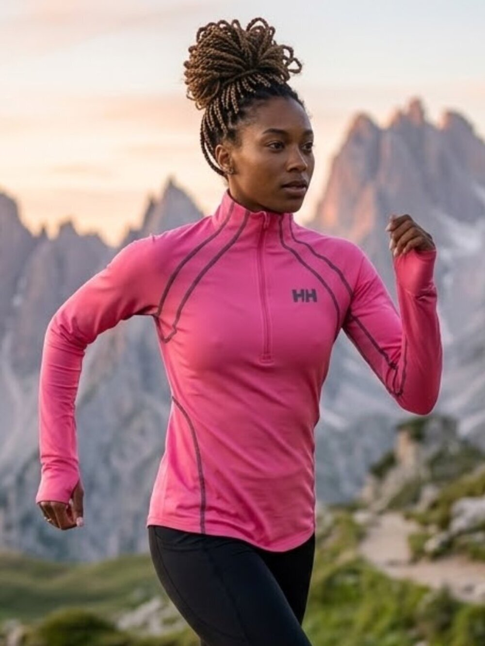HELLY HANSEN Training Running Dri-Fit Quarter 1/4 Zip Long Sleeve